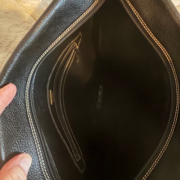 Kate Spade Black Pebbled Leather Shoulder/Crossbody Bag 8x13 - Picture 9 of 15